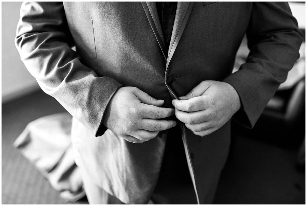 Groom detail shots