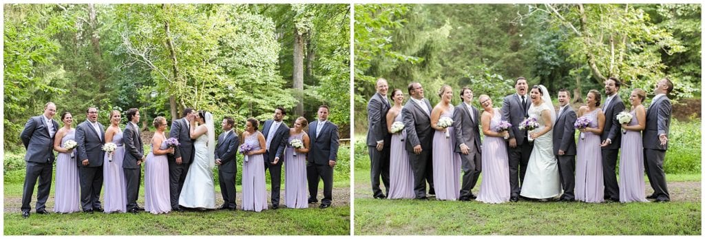 Concordville Inn bridal party photos 