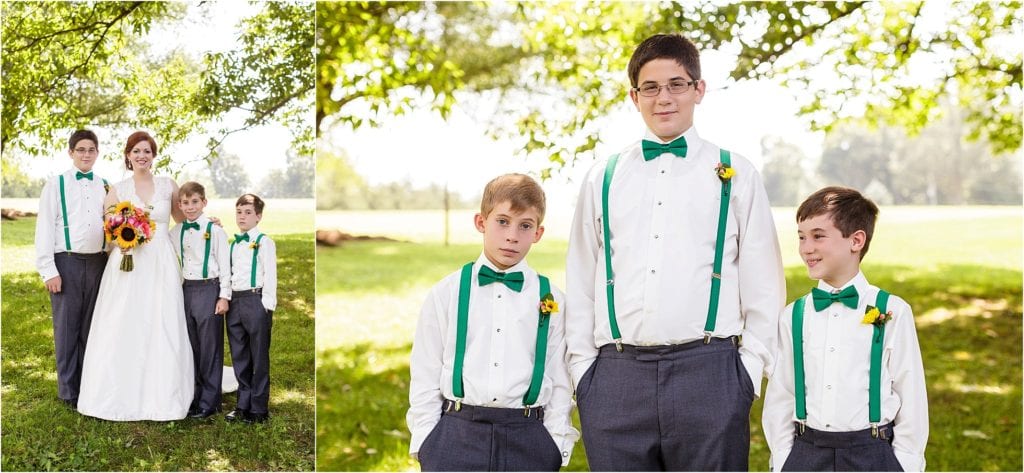 Unique clothes for young grooms mens, green suspenders