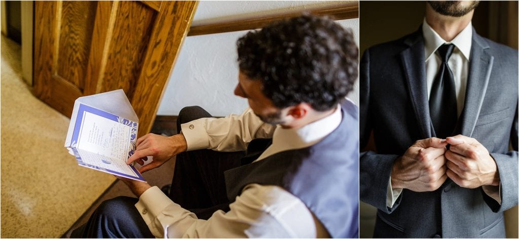 Groom getting ready details - Lancaster Wedding Photographer