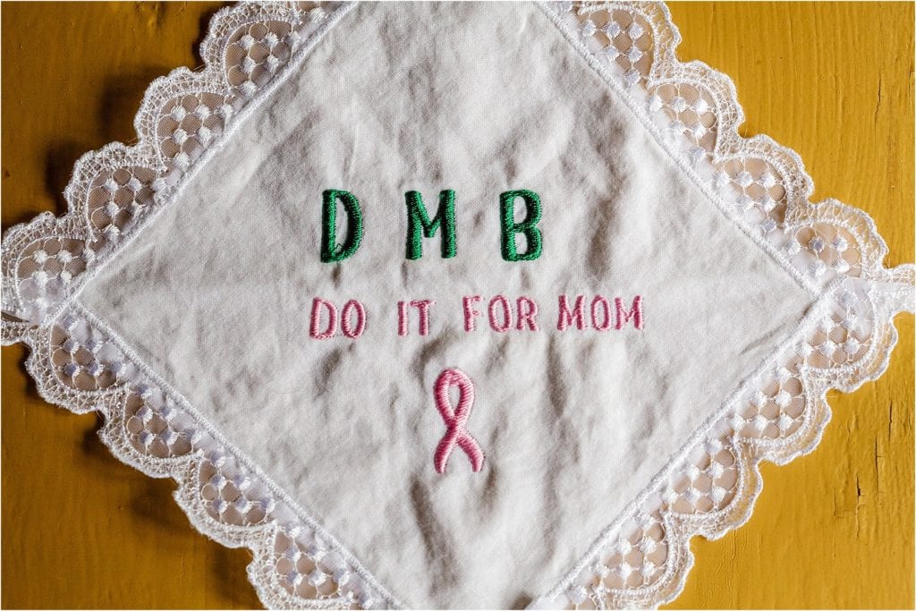 custom handkerchief for wedding