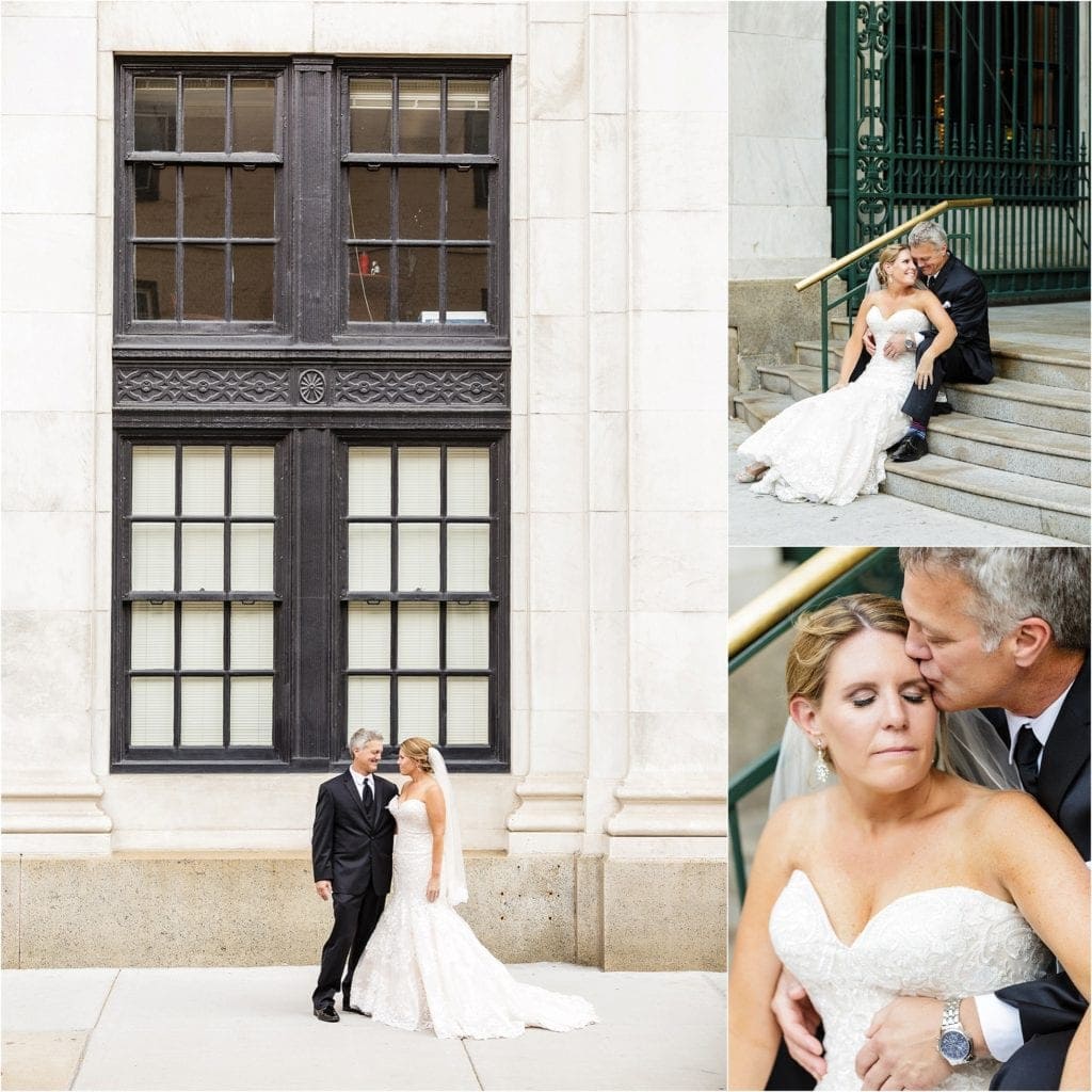 Urban chic wedding photos Philly