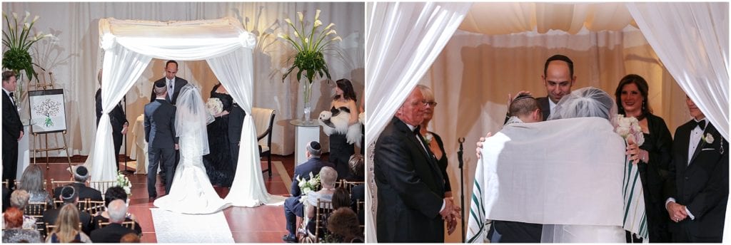 Jewish wedding ceremony photography in Philadelphia 
