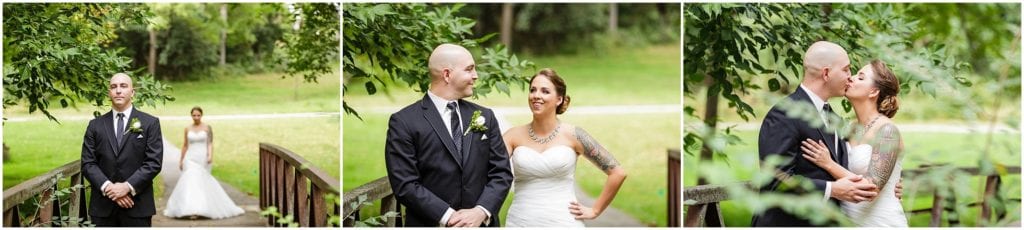 First look portraits of modern bride at Historic Duportail House photos 