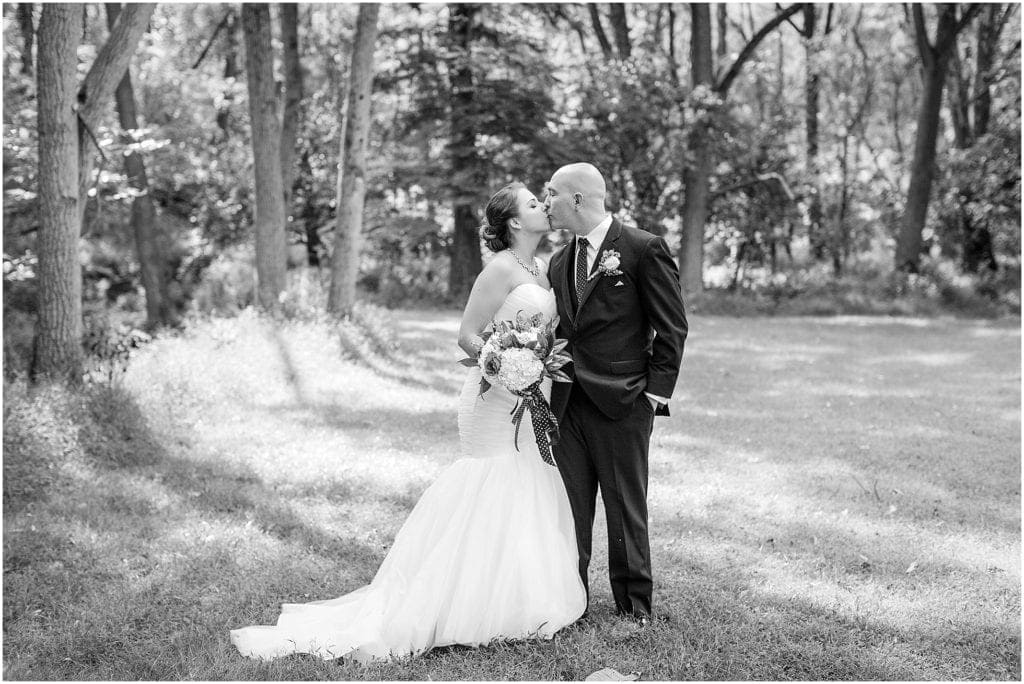 Valley Forge wedding venue, wedding, black and white portrait 