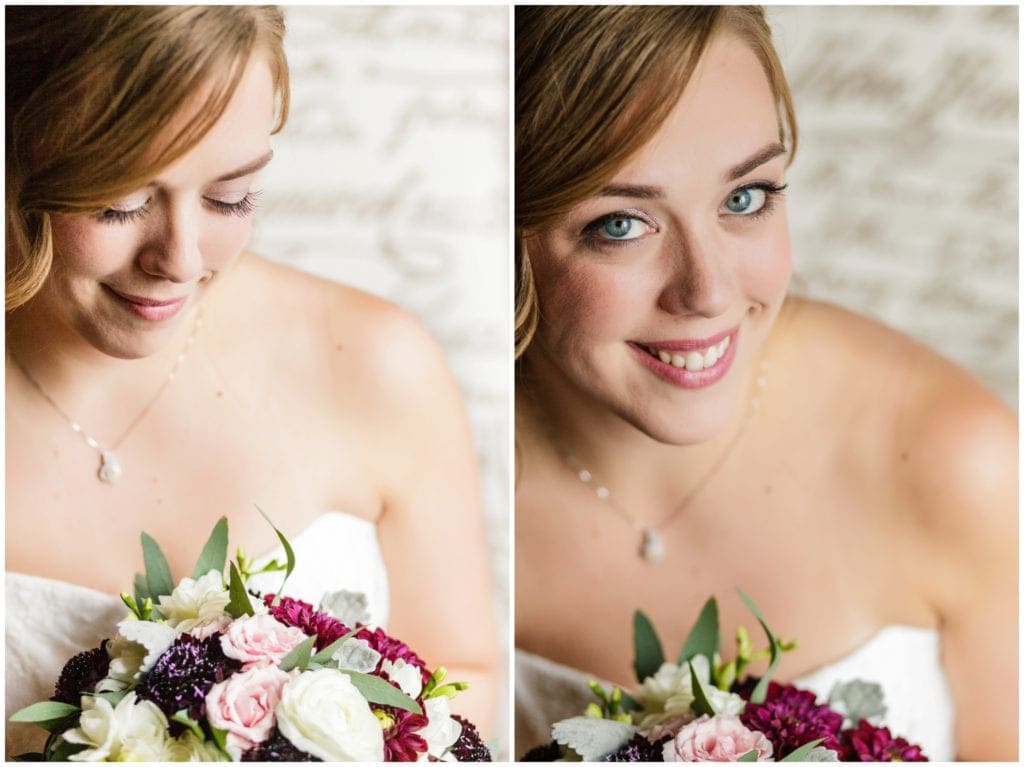 Beautiful, window-lit bridal portraits are a must have of any wedding. Westin Hotel in Philly