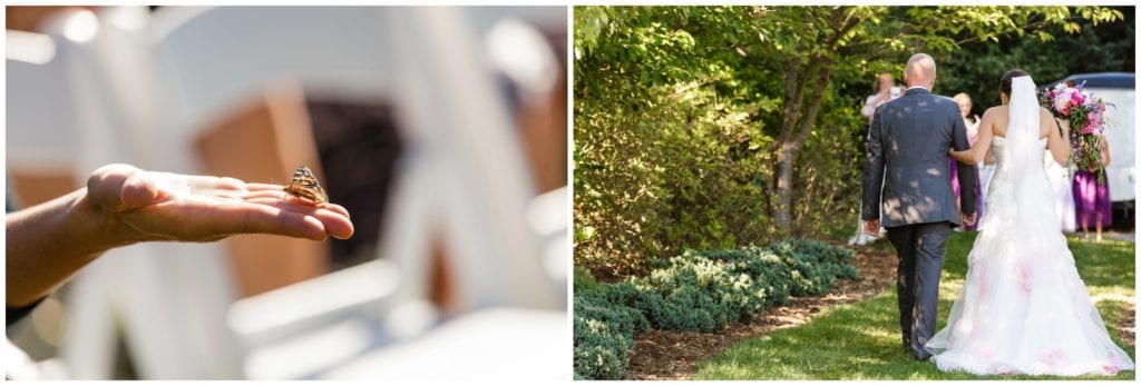 Felicita Resort Wedding- Butterfly Release during Wedding Ceremony