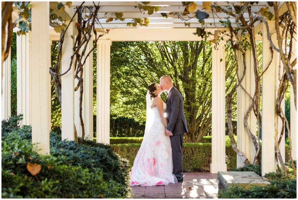 Felicita Resort wedding photos - love these pillars in the garden 
