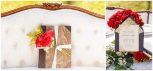 Invitation Suite, Rory Gilmore, Bouquet, Vintage, Classic Novel, gilmore girls