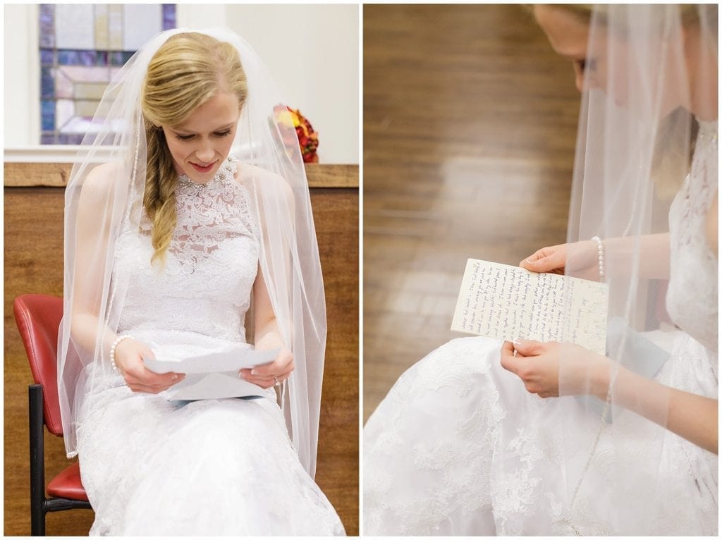 Wedding day traditions, bride to be