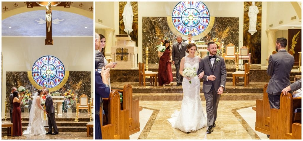 Now married, NJ couple celebrate their wedding ceremony