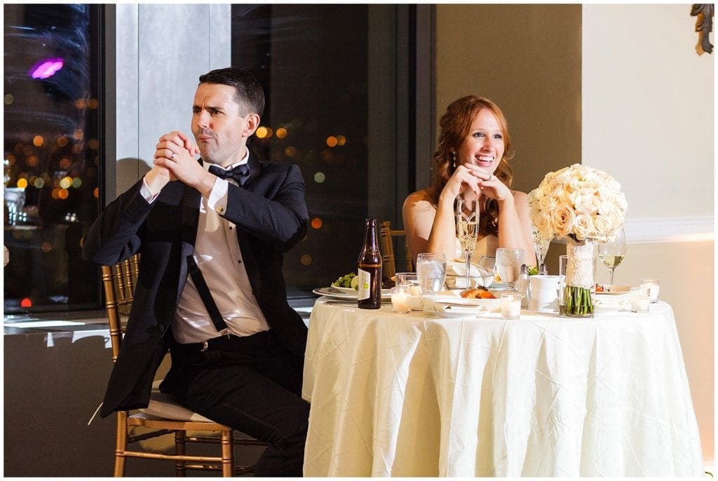 Elegant Irish wedding toast candid photos 