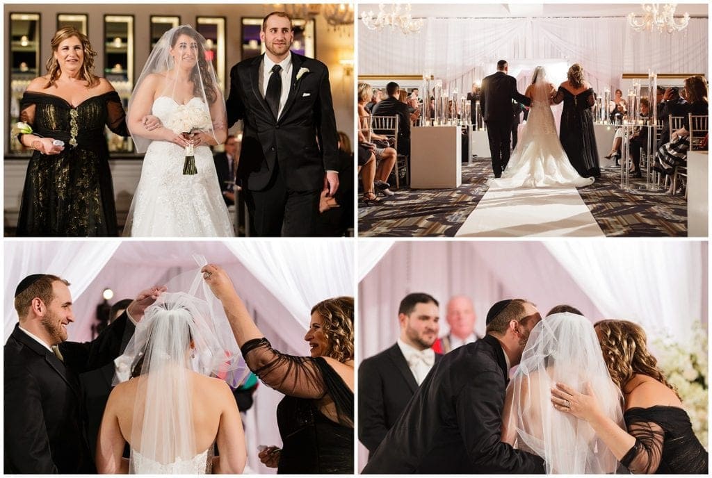 elegant Jewish wedding ceremony 