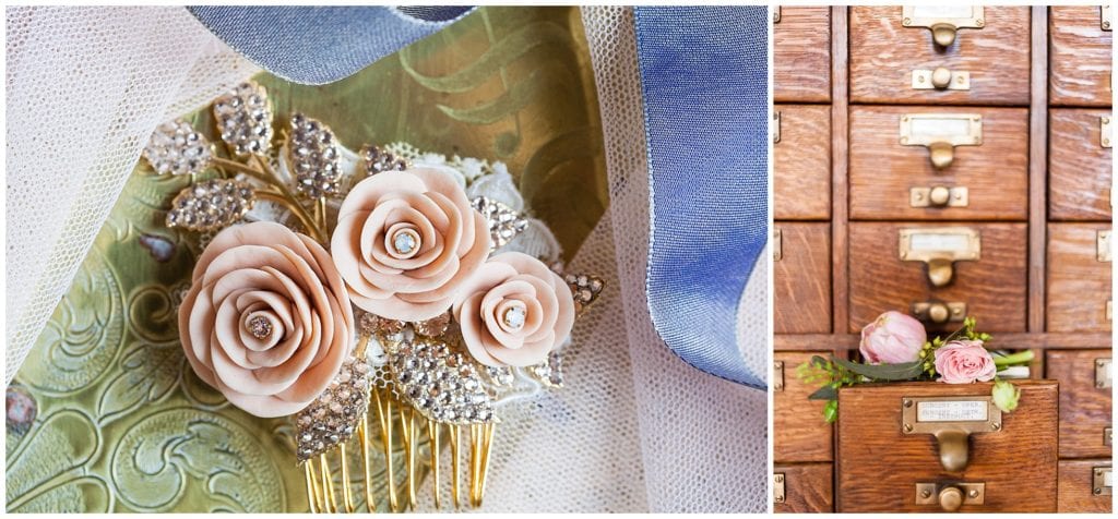 artistic wedding details for this styled photo shoot. Photos by Ashley Gerrity Photography 