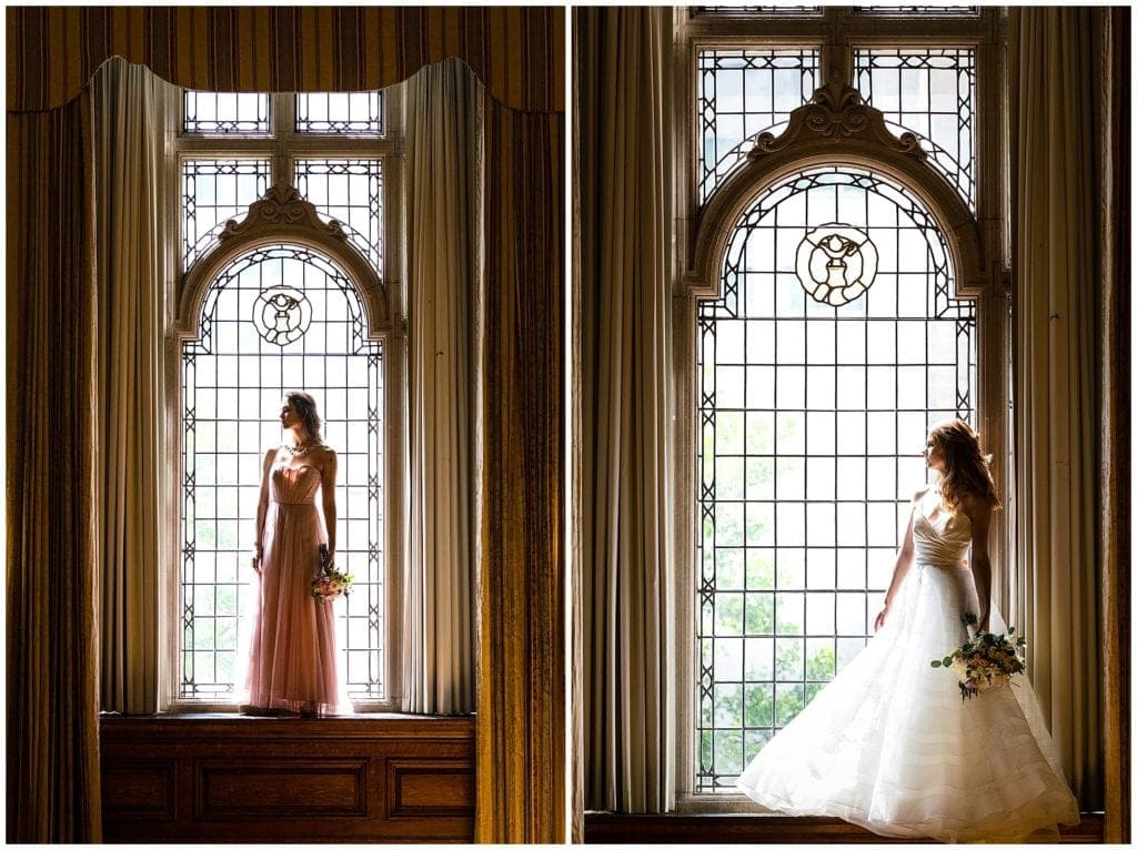 Hayley Paige gown - gorgeous styled photo shoot blues and pinks. 