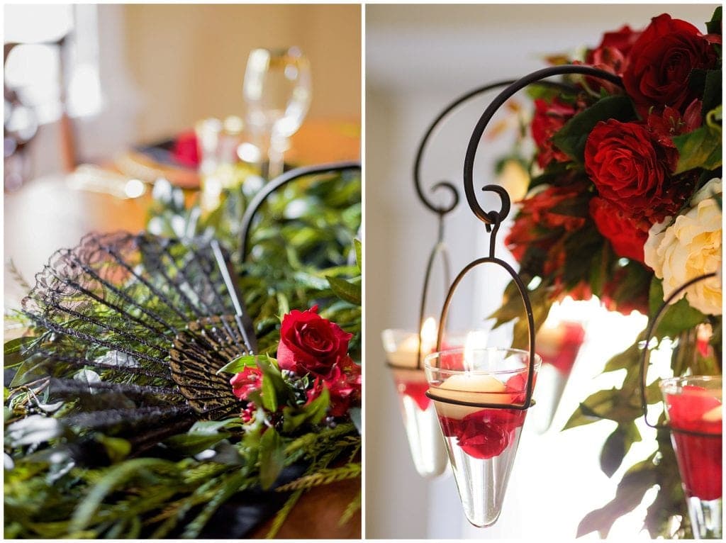 red roses for wedding decorations 