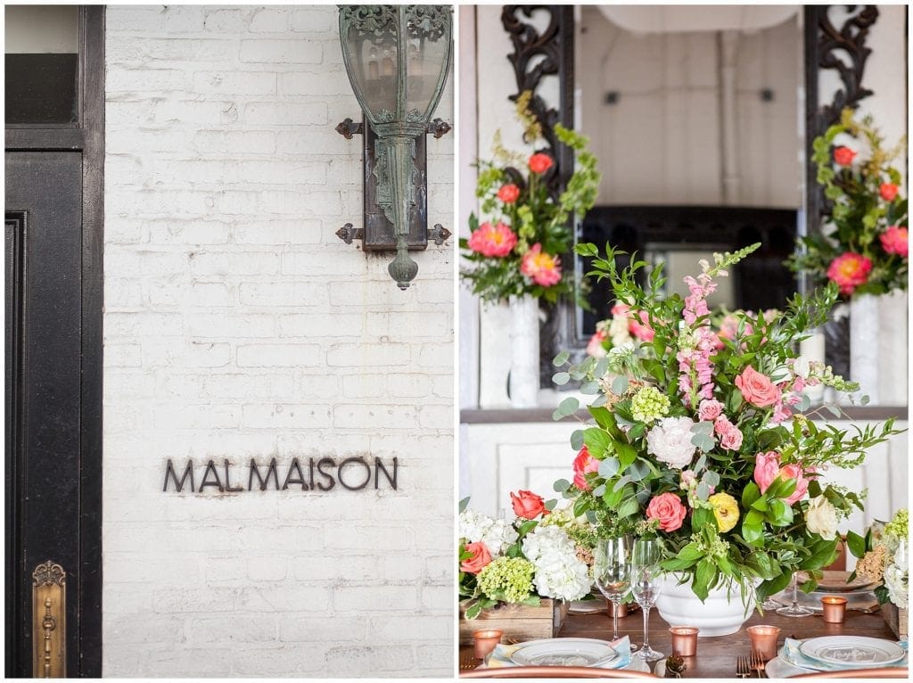 Malmaison wedding photos and inspiration for this urban yet rustic wedding 