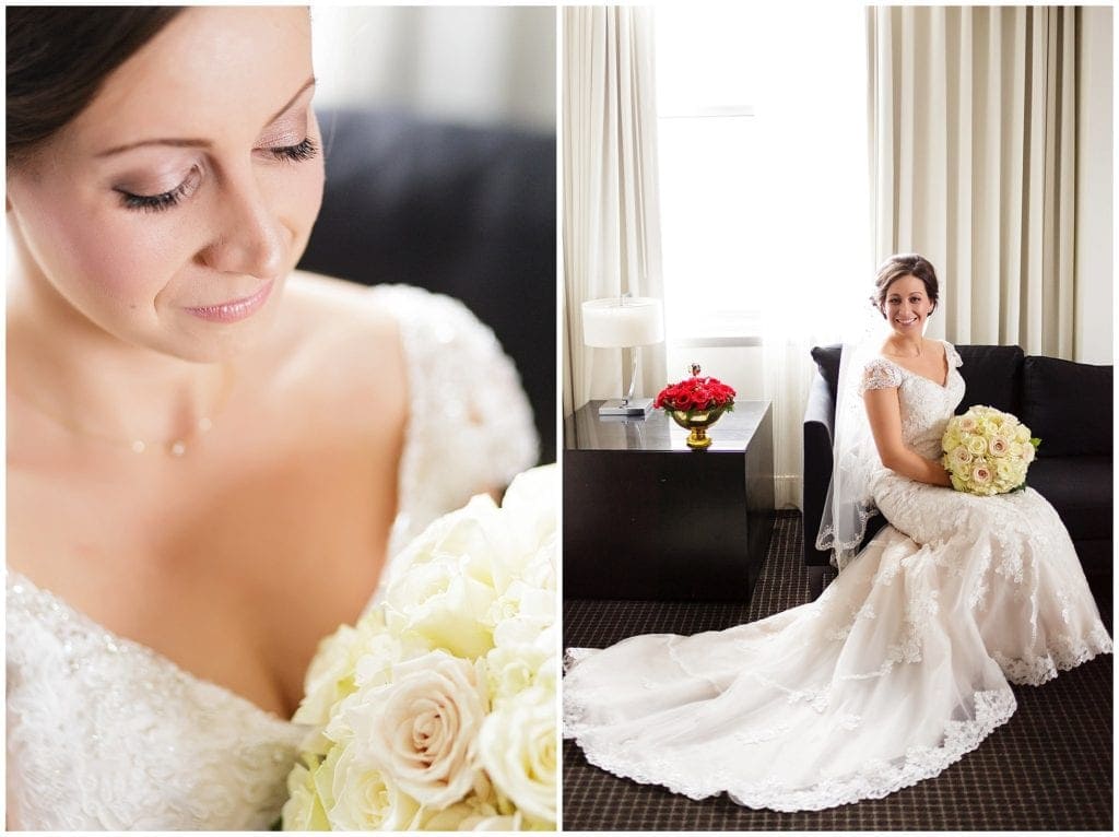 Loews Philadelphia Hotel is a great hotel for a bride to get ready in