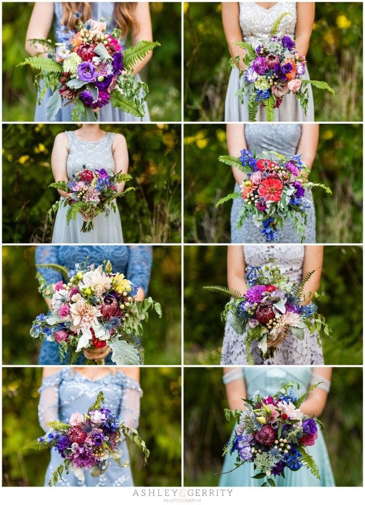Stroud Preserve | Bridesmaids bouquets | wedding florals 