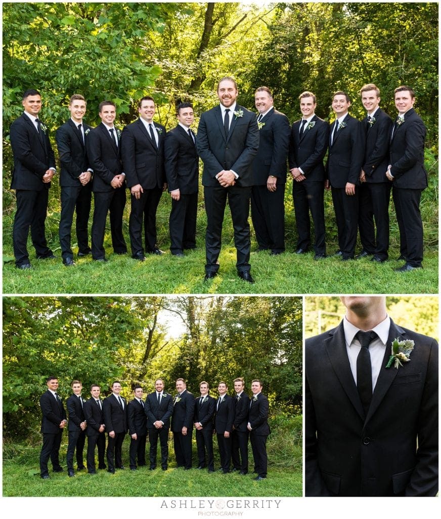 Stroud Preserve | Groomsmen portraits | groomsman detail 