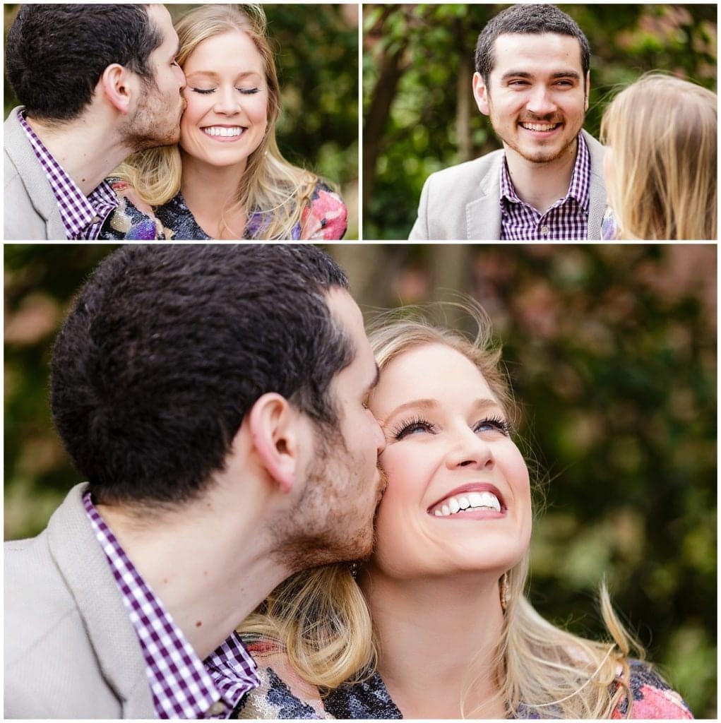 Close up smiling fiancés, candid, bride to be, engagement inspiration