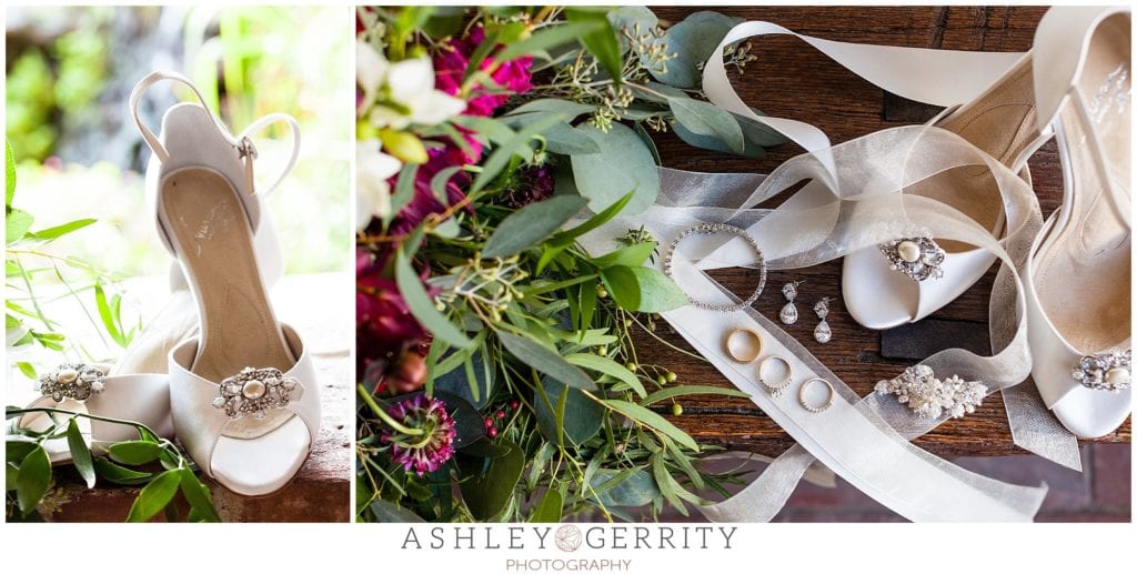 badgly mischka, wedding shoes, wedding details, wedding rings 