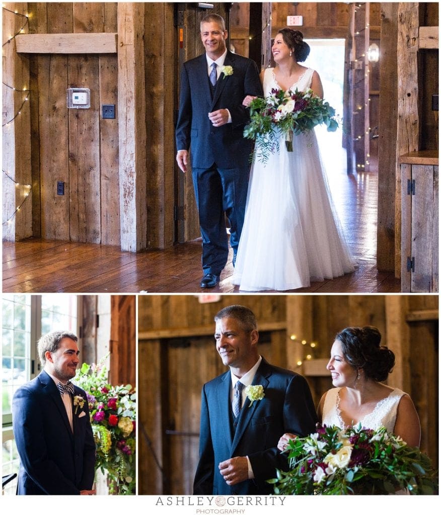 bride, bridal entrance, father of the bride, walking down the aisle