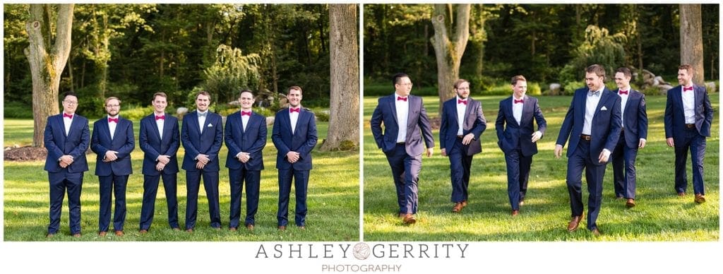 groom, groomsmen, navy blue suits, groomsmen inspiration, bridal party, navy suits 