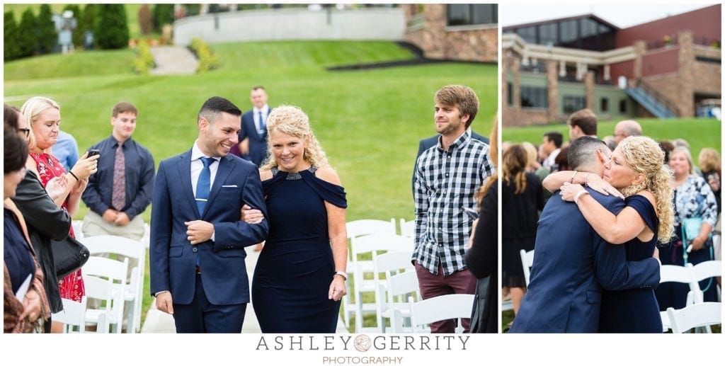 groom, walk down the aisle, wedding ceremony, same sex wedding ceremony, 