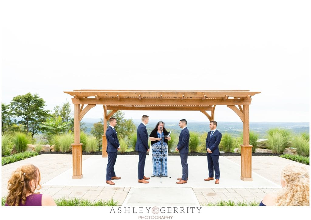 wedding ceremony, mountain ceremony, same sex wedding, gay wedding, gay wedding ceremony, mountaintop,