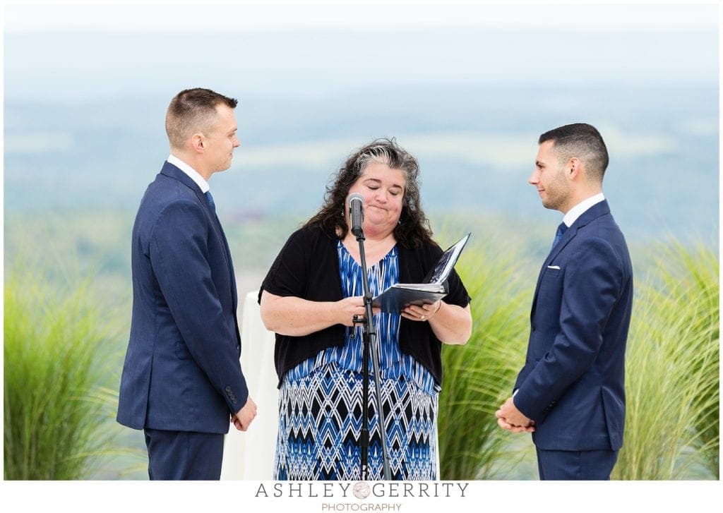 groom, grooms, gay wedding, same sex wedding, mountaintop wedding