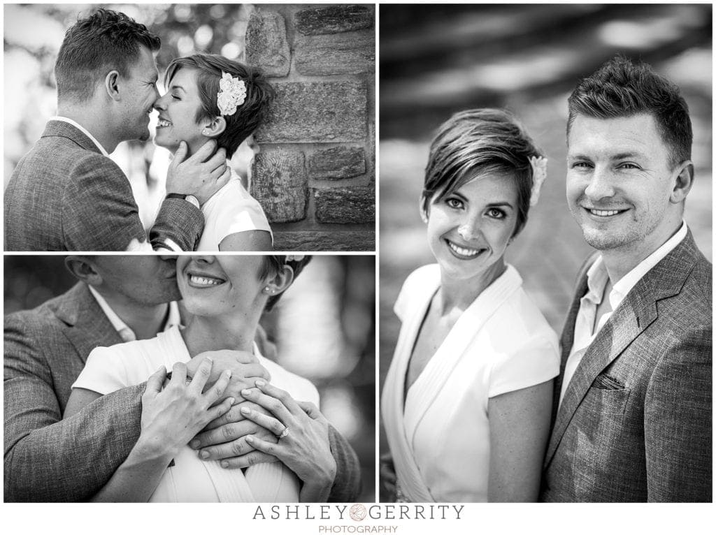 portraits, wedding day, couples portraits, black and white, 