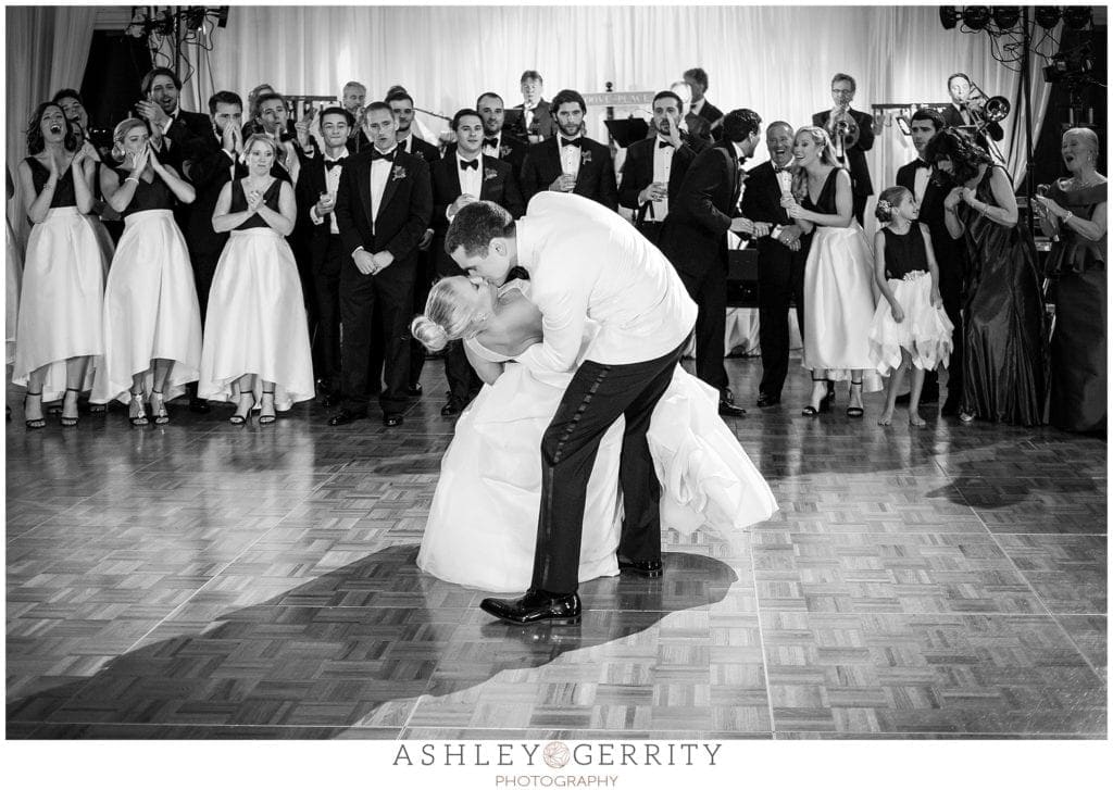 first dance, wedding reception, newlyweds, dancing