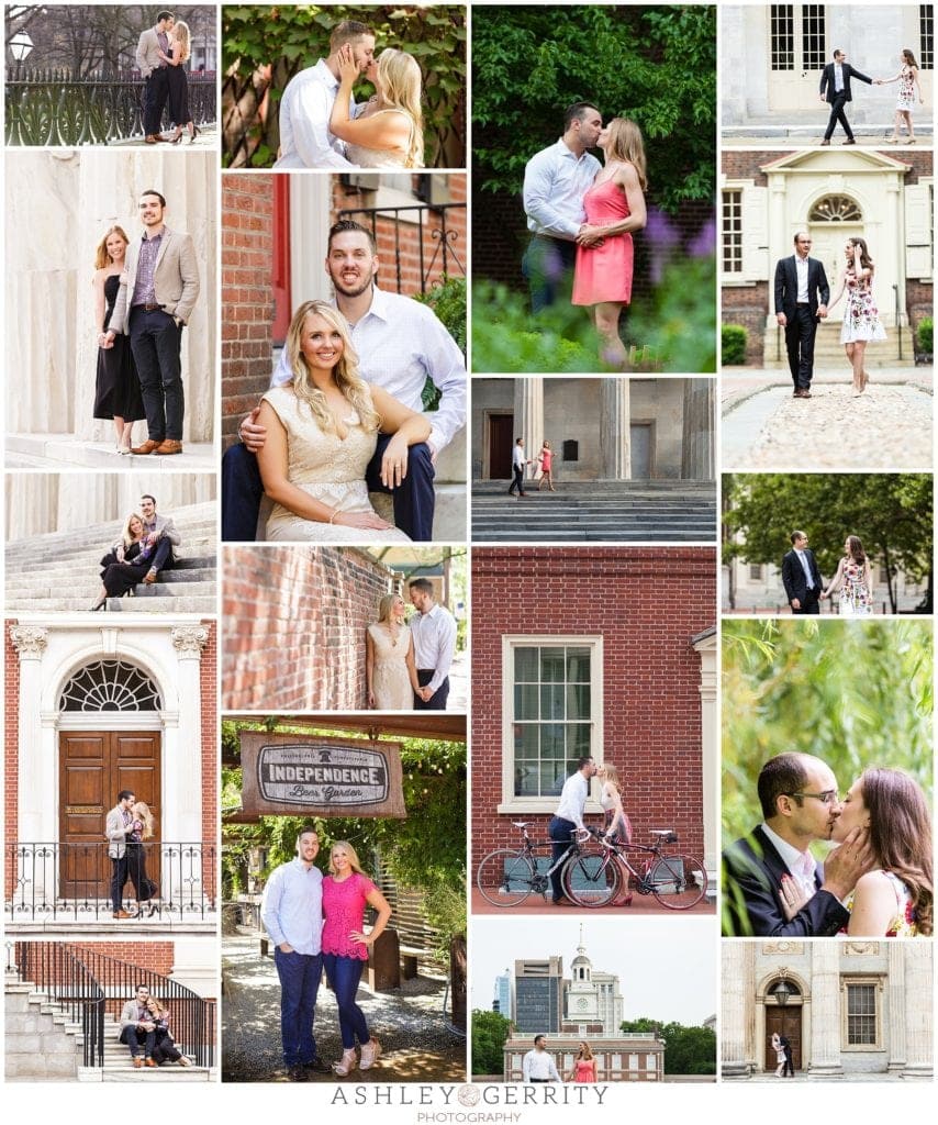 Philadelphia Engagement Session Locations - Old City Philadelphia Engagement Sessions