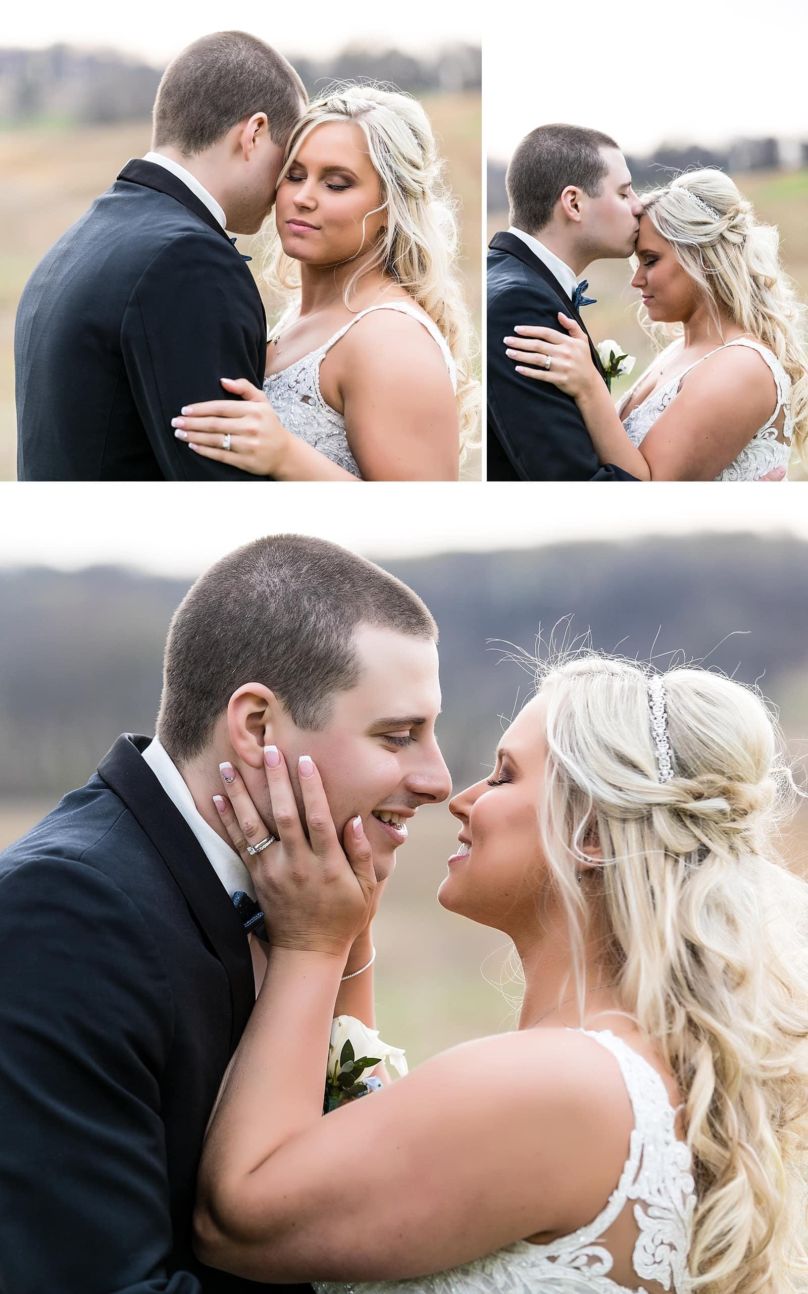 Bride & Groom wedding portraits at the Maurice Stephens House in Valley Forge National Park.