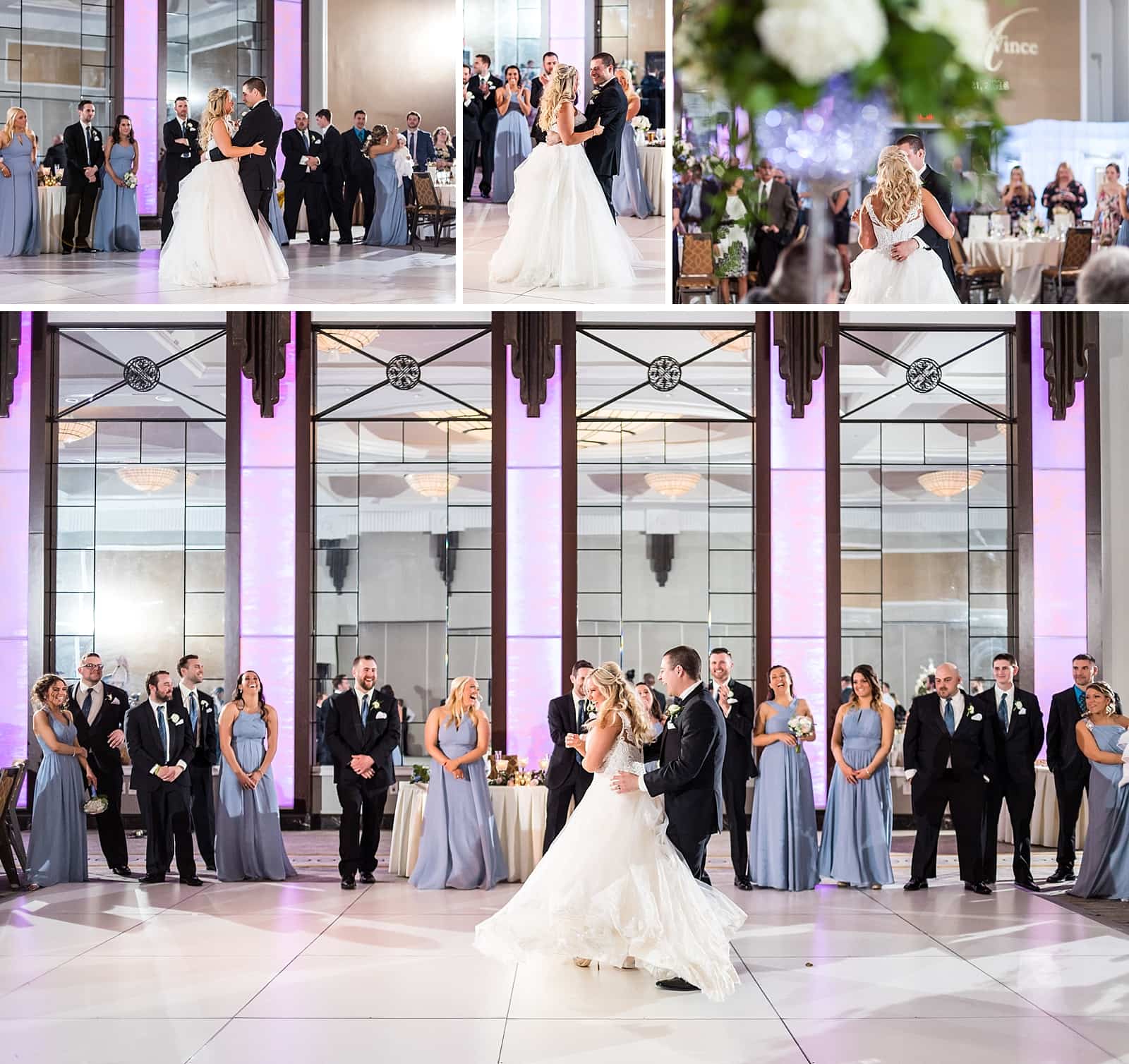 First dance at a Sheraton Valley Forge wedding