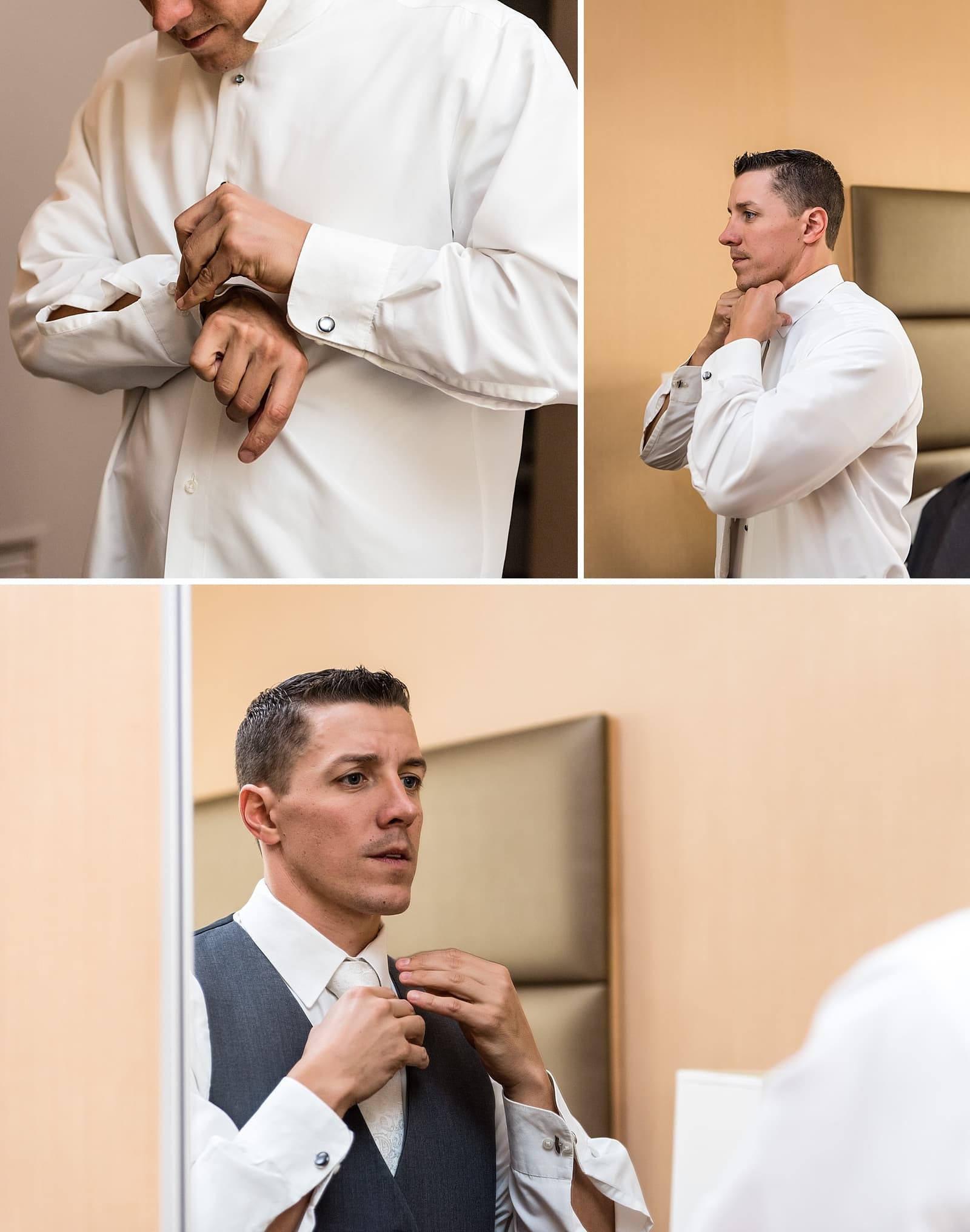 groom, groom prep, wedding day