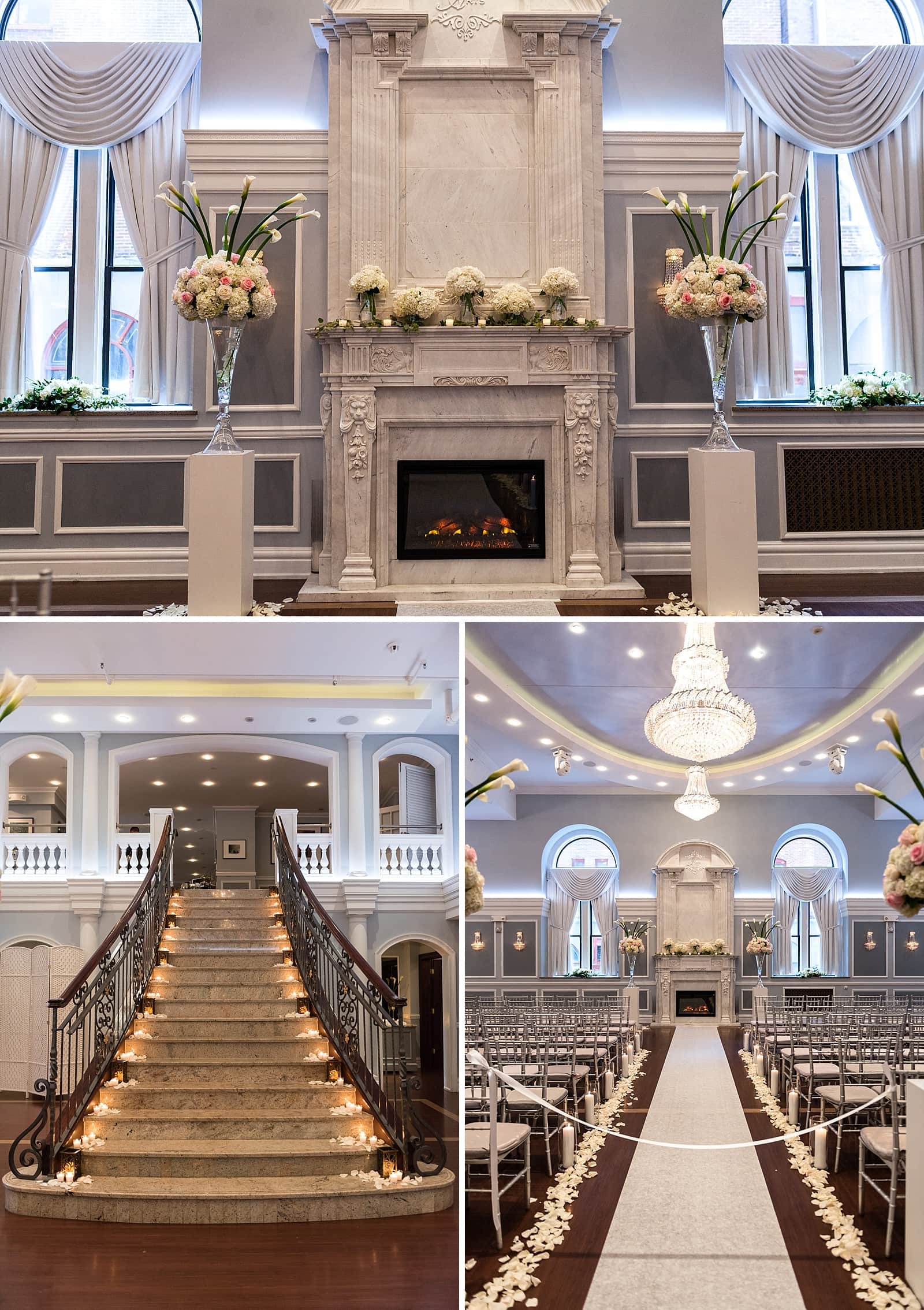 arts ballroom, urban chic, wedding ceremony, ceremony