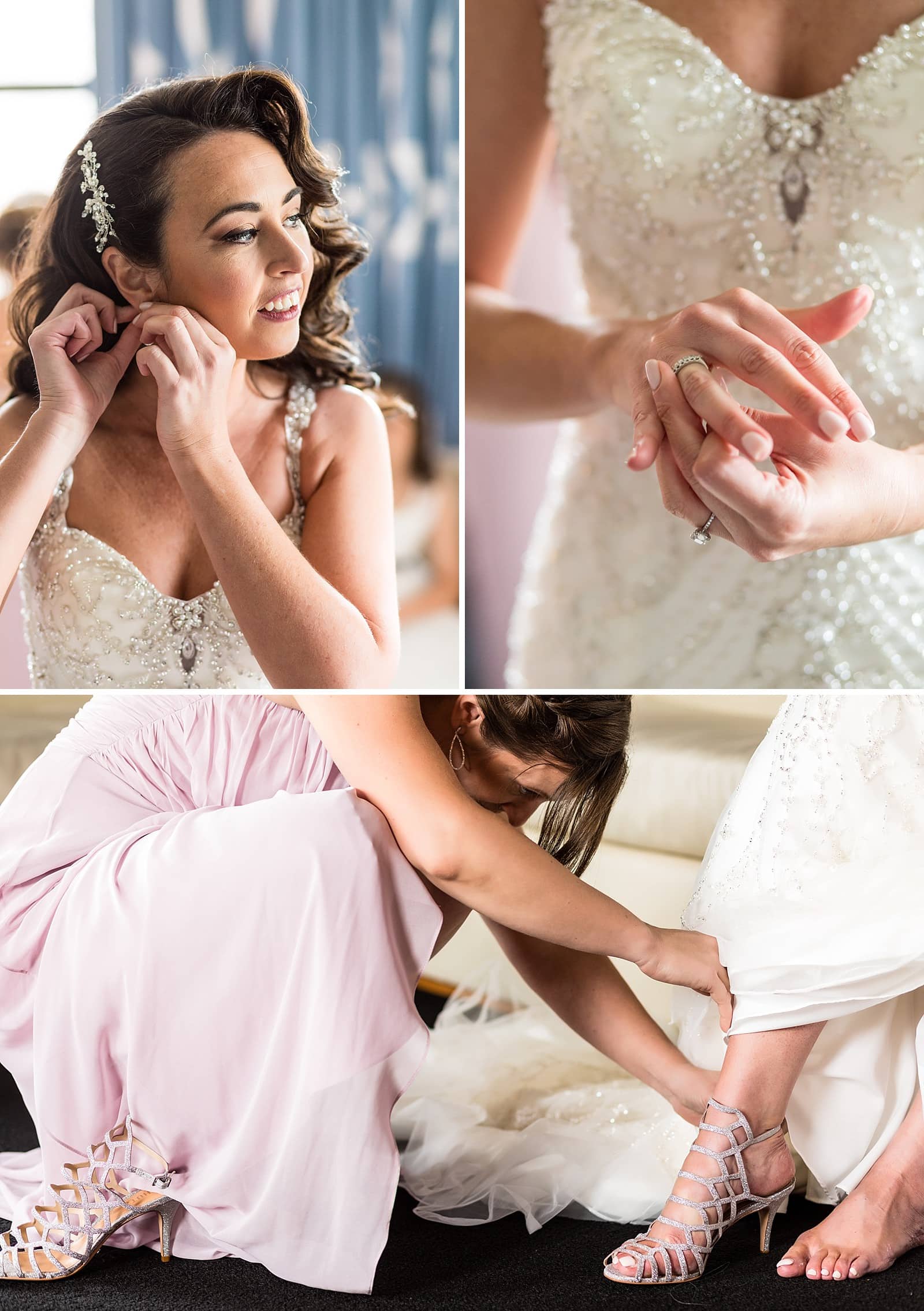 bridal details, getting ready, Kimpton Hotel Monaco Philadelphia wedding