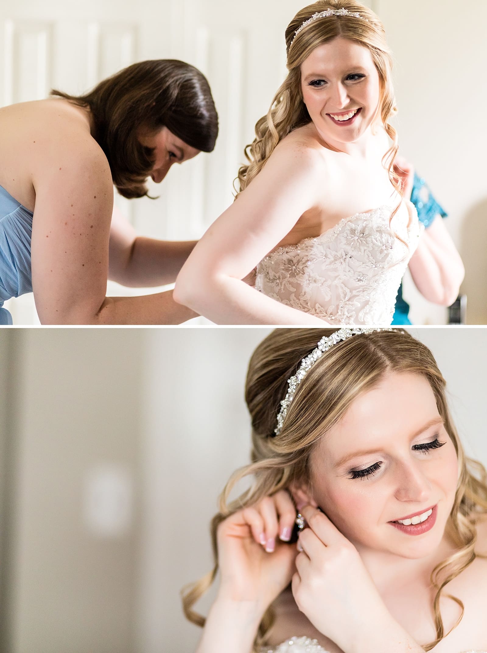 Bridal prep, bridal portraits, bride getting ready, mother of the bride