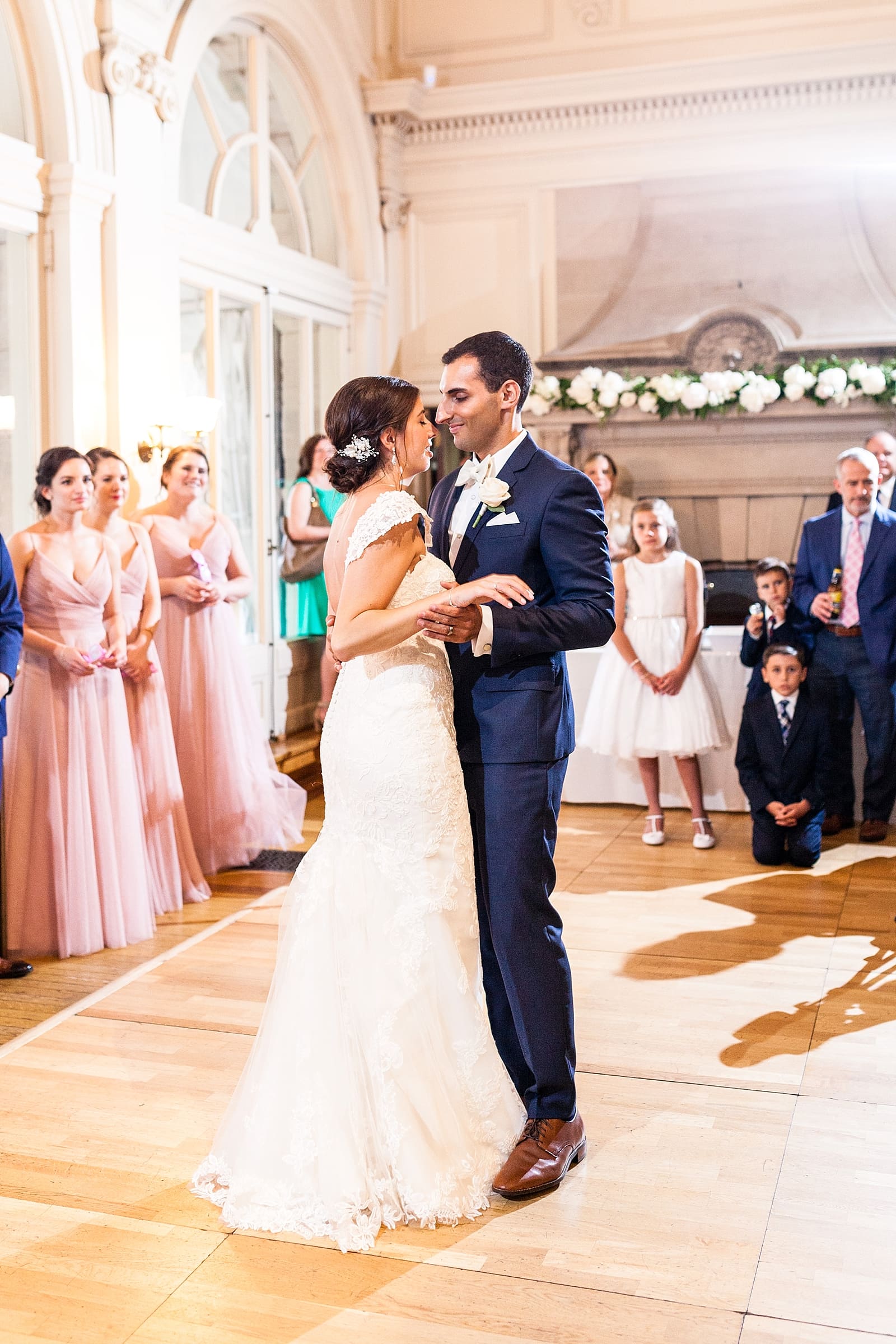 first dance, husband and wife, Cairnwood Estate wedding
