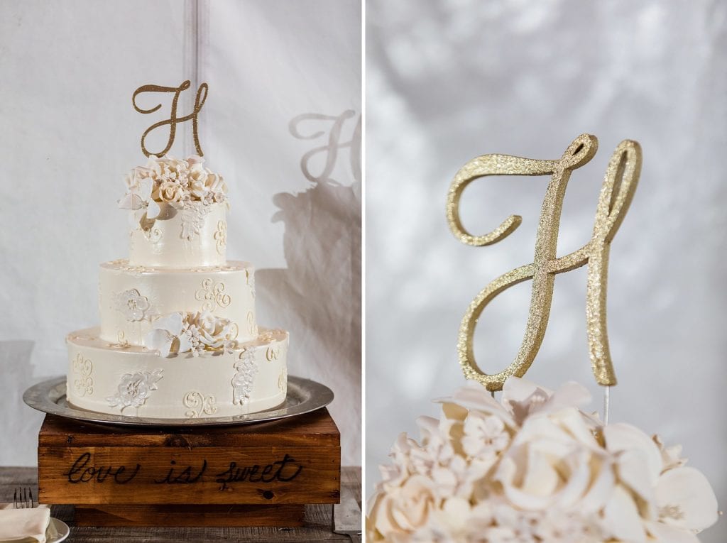 Wedding cake, anthony wayne house, cake topper, neutral wedding cake, 3 tier wedding cake