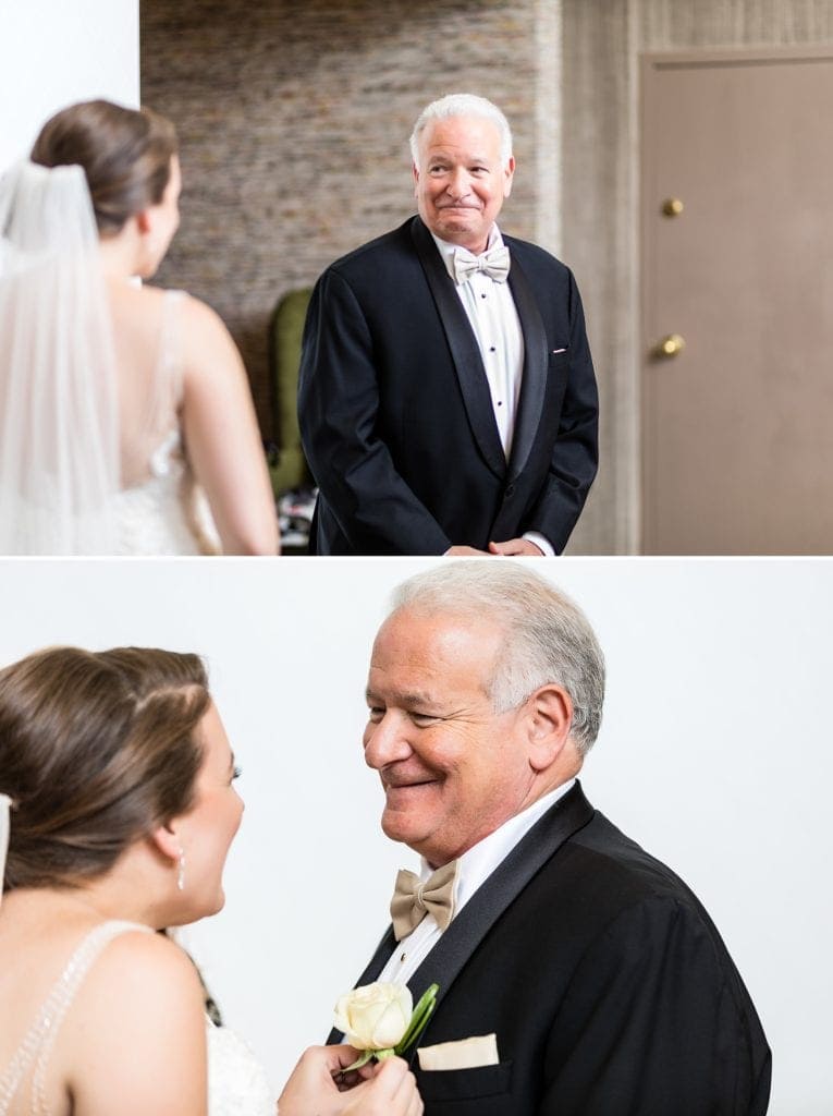 first look, father daughter, father of the bride