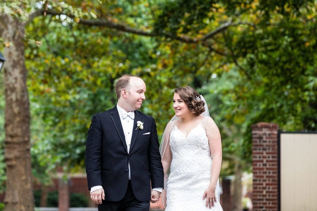 bride and groom portrait, old city wedding pictures, martina liana wedding dress,