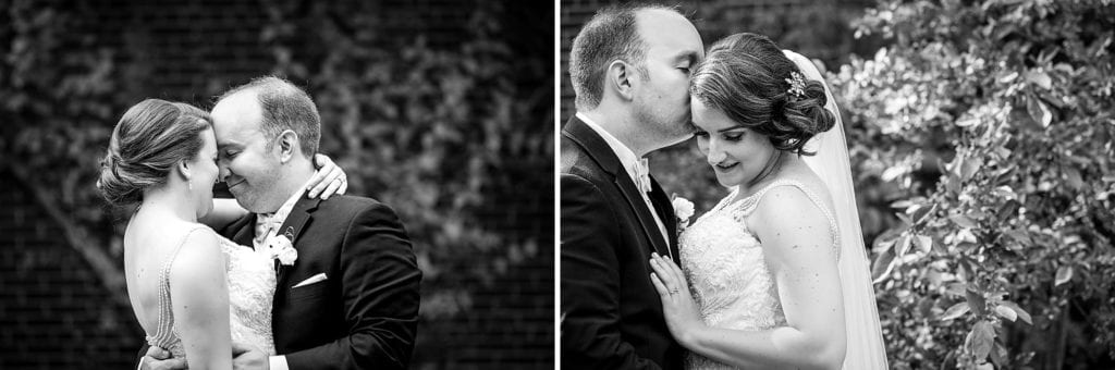 black and white portraits, outdoor wedding portraits, 18th century gardens, historic philadelphia wedding pictures