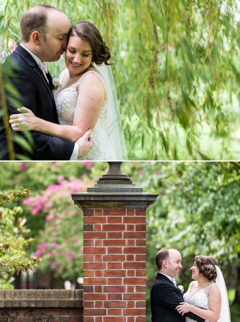 willow tree, outdoor wedding portraits, old city wedding pictures, philadelphia wedding