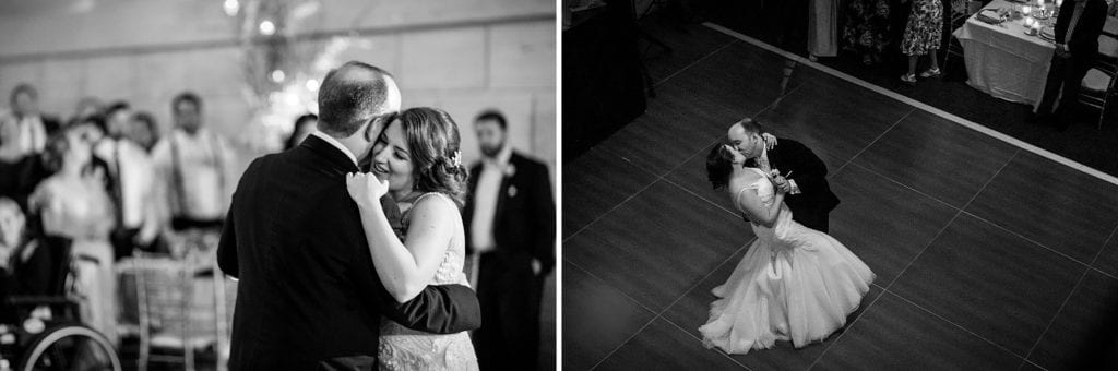 first dance, wedding reception, union turst