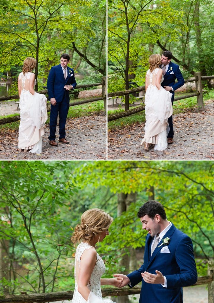 First look at a Morris Arboretum Wedding