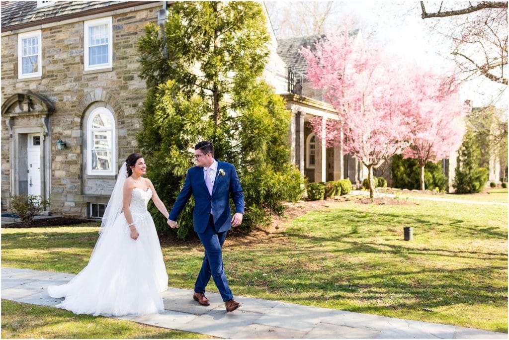 Bride in Pronovias dress and Groom in suit by Armen Custom Tailor | Ashley Gerrity Photography www.ashleygerrityphotography.com