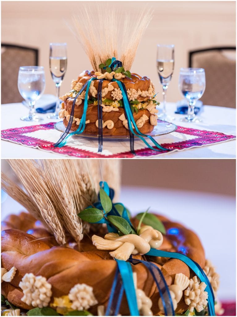 Traditional Ukrainian Korovai wedding bread